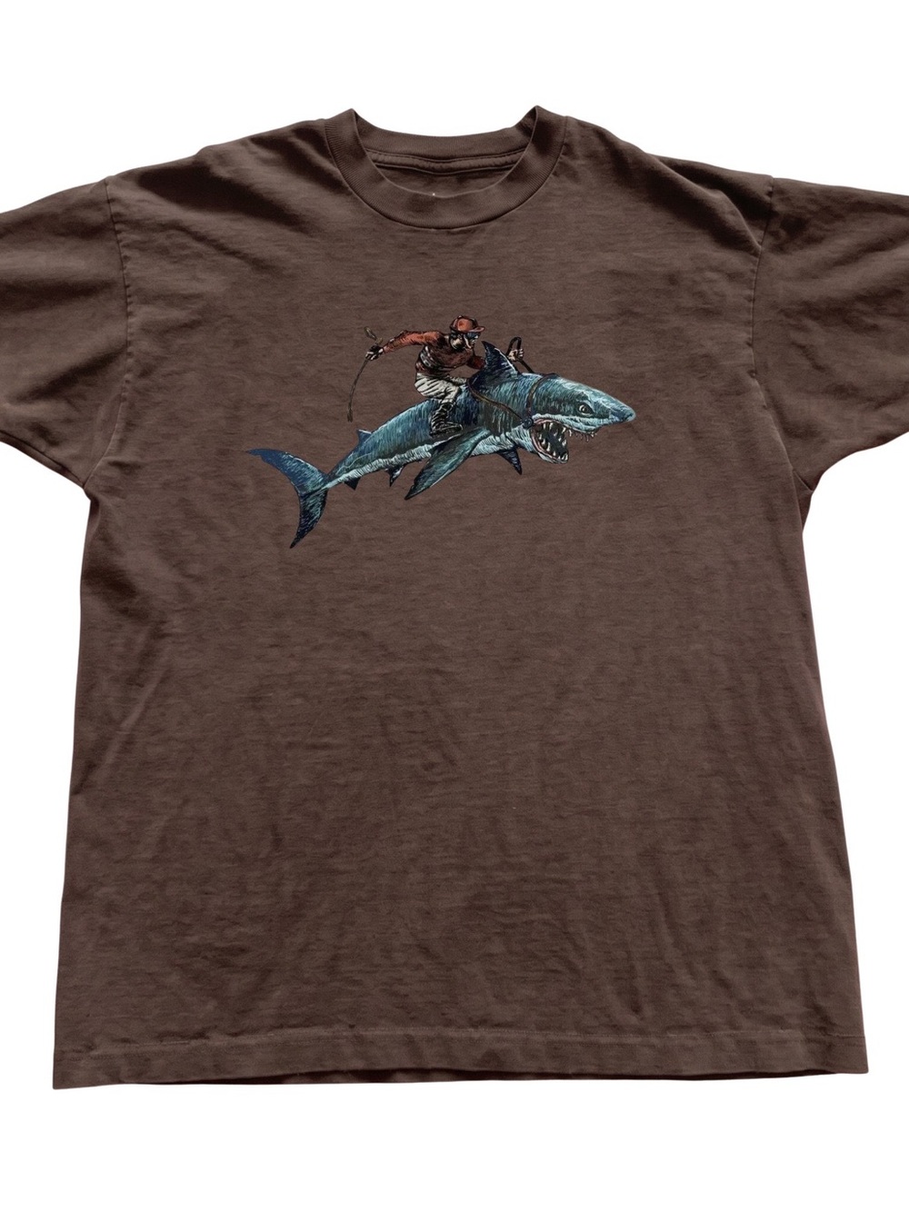 Gildan Streetwear Style Shark Graphic Shirt